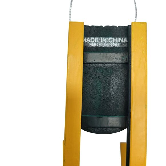 Green Bay Packers Christmas Ornament Sled Holiday Green Gold White With Hanger - Picture 5 of 8